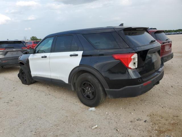 1FM5K8AB9MGB99444 - 2021 FORD EXPLORER POLICE INTERCEPTOR 双色 照片 2