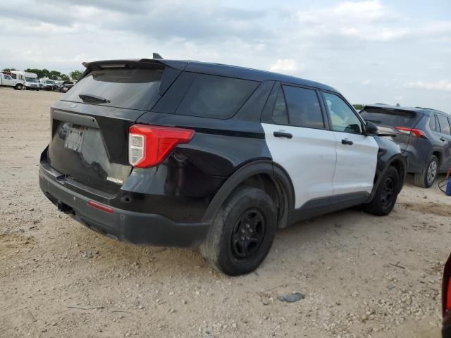 1FM5K8AB9MGB99444 - 2021 FORD EXPLORER POLICE INTERCEPTOR 双色 照片 3