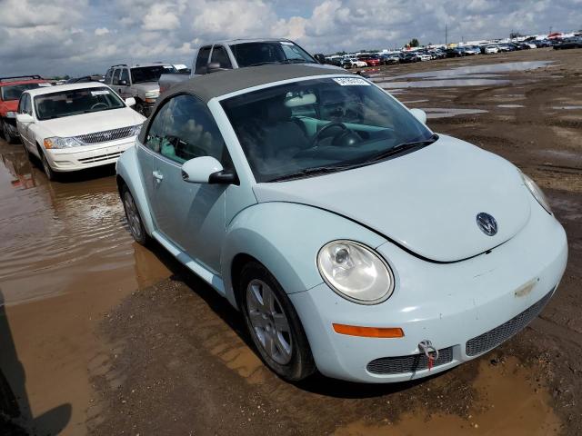 3VWPF31Y66M302804 - 2006 VOLKSWAGEN NEW BEETLE CONVERTIBLE BLUE photo 4