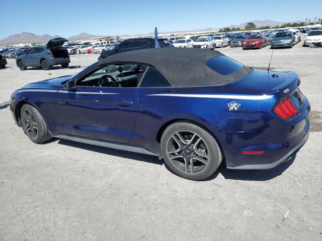 1FATP8UH0K5181717 - 2019 FORD MUSTANG BLUE photo 2