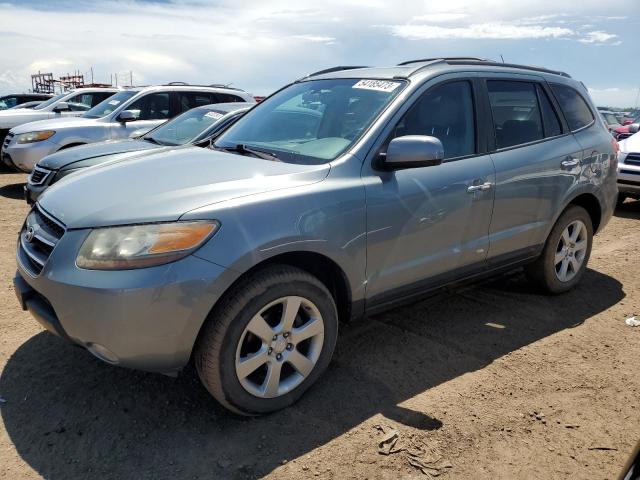 5NMSH73E87H113593 - 2007 HYUNDAI SANTA FE SE SILVER photo 1