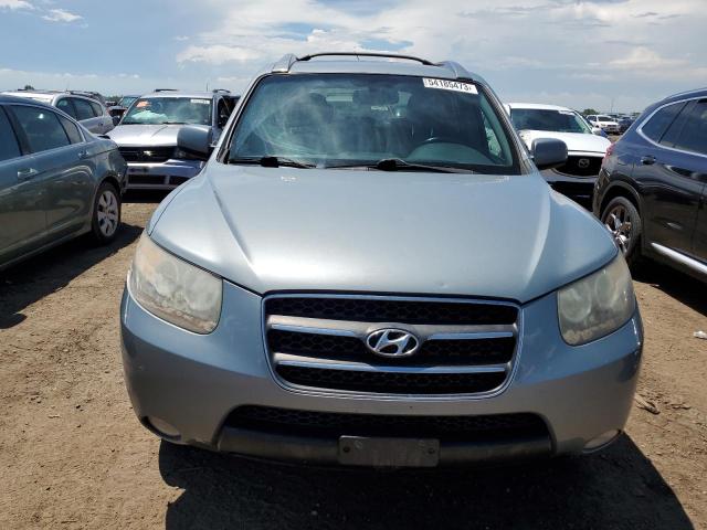 5NMSH73E87H113593 - 2007 HYUNDAI SANTA FE SE SILVER photo 5