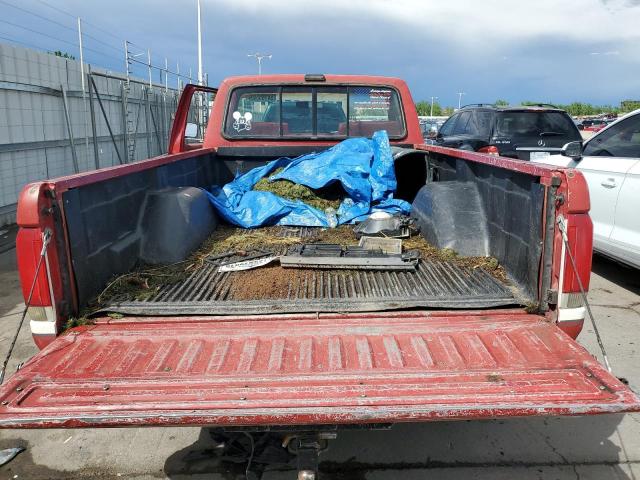 2FTHF25G5MCB09104 - 1991 FORD F250 RED photo 10