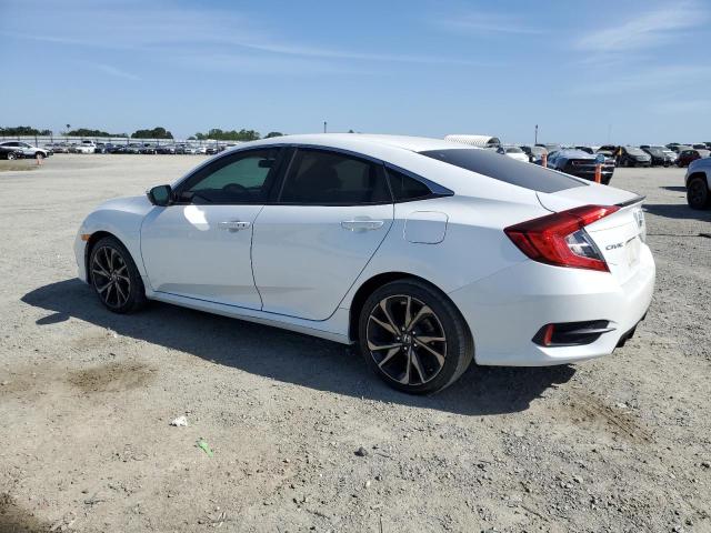 2HGFC2F81LH530988 - 2020 HONDA CIVIC SPORT WHITE photo 2