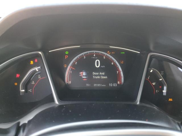 2HGFC2F81LH530988 - 2020 HONDA CIVIC SPORT WHITE photo 9