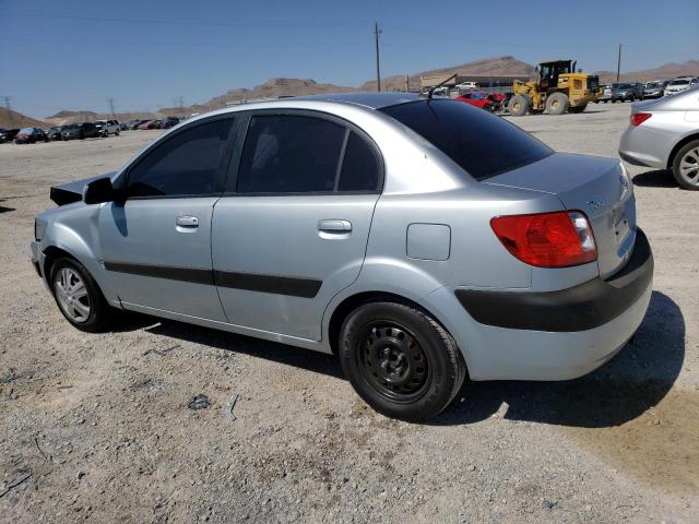 KNADE123376249705 - 2007 KIA RIO BASE SILVER photo 2