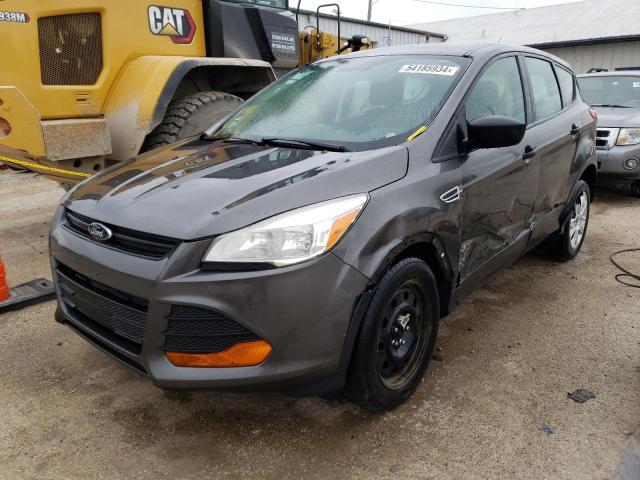 1FMCU0F77FUC55800 - 2015 FORD ESCAPE S GRAY photo 1