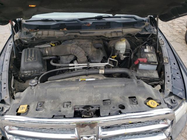 1C6RD7PTXCS239592 - 2012 DODGE RAM 1500 LONGHORN BLACK photo 11