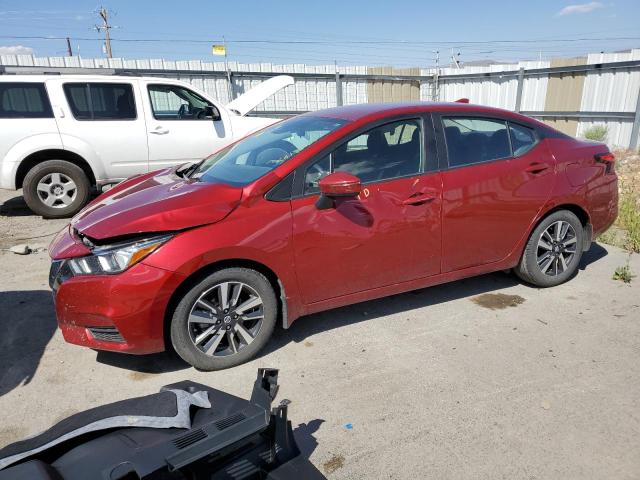 3N1CN8EV8LL909647 - 2020 NISSAN VERSA SV RED photo 1