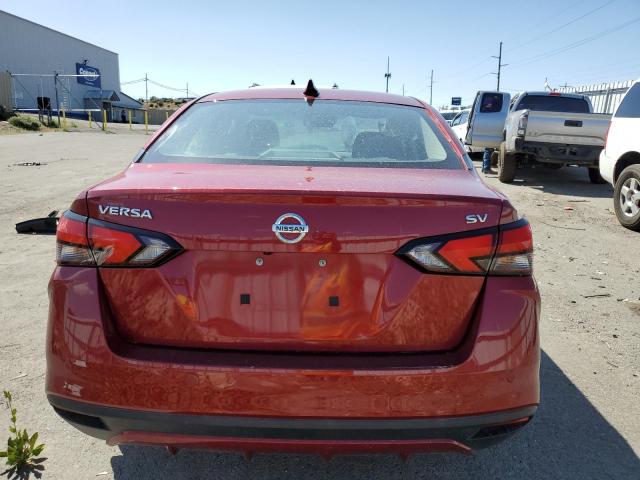 3N1CN8EV8LL909647 - 2020 NISSAN VERSA SV RED photo 6