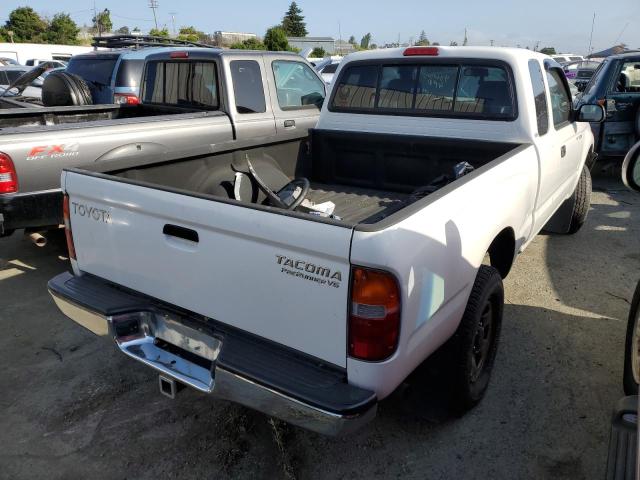 4TASN92N0YZ592851 - 2000 TOYOTA TACOMA XTRACAB PRERUNNER თეთრი ფოტო 3