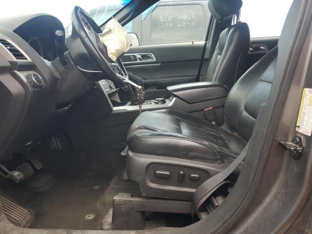 1FM5K8D8XDGA05407 - 2013 FORD EXPLORER XLT ნაცრისფერი ფოტო 7