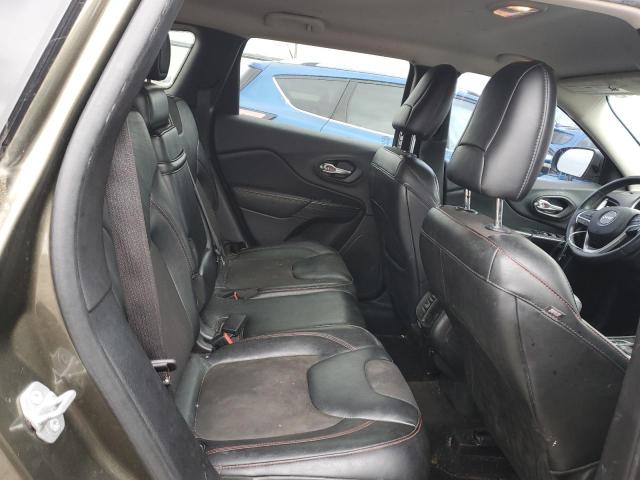 1C4PJMBB2FW616001 - 2015 JEEP CHEROKEE TRAILHAWK მწვანე ფოტო 11