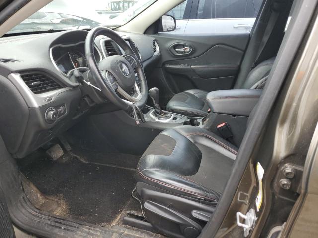 1C4PJMBB2FW616001 - 2015 JEEP CHEROKEE TRAILHAWK მწვანე ფოტო 7