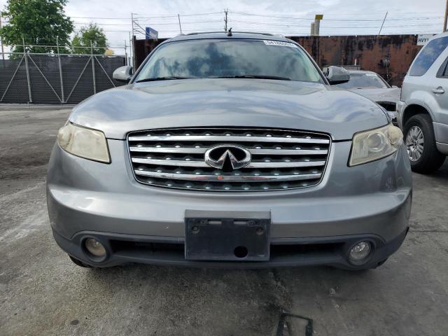 JNRBS08W64X404980 - 2004 INFINITI FX45 GRAY photo 5