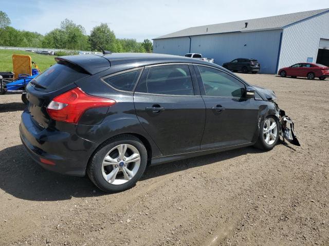 1FADP3K20EL105968 - 2014 FORD FOCUS SE BLACK photo 3