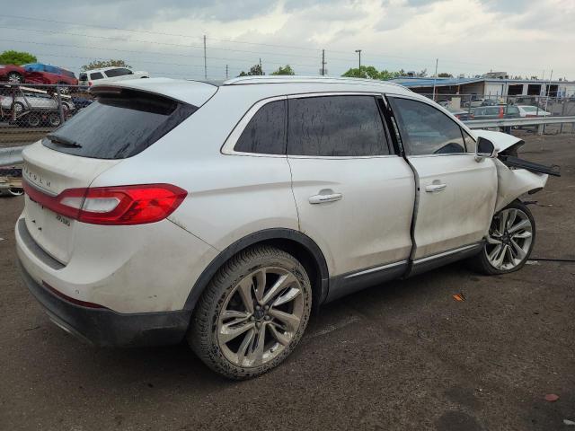 2LMTJ8LP9GBL57297 - 2016 LINCOLN MKX RESERVE თეთრი ფოტო 3