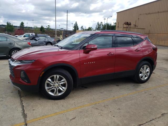 3GNKBCRS3KS674638 - 2019 CHEVROLET BLAZER 2LT RED photo 1