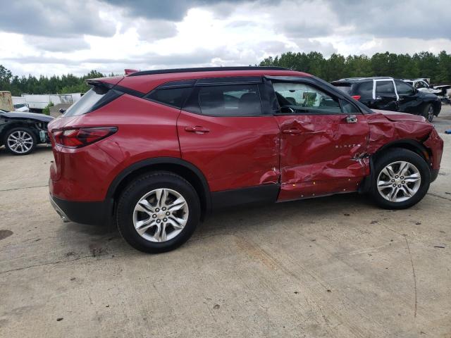 3GNKBCRS3KS674638 - 2019 CHEVROLET BLAZER 2LT RED photo 3