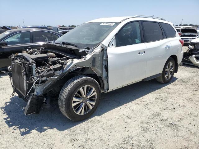 5N1DR2MN7JC679186 - 2018 NISSAN PATHFINDER S WHITE photo 1