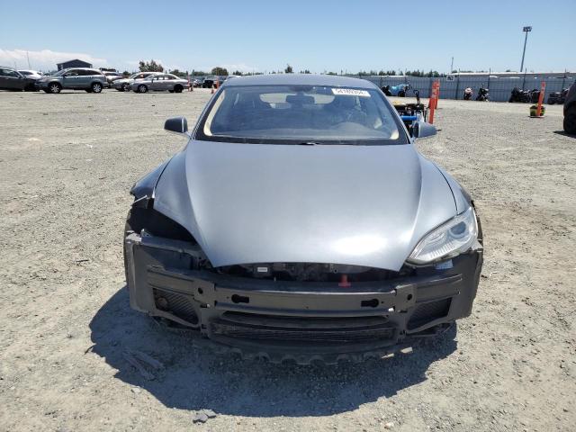 5YJSA1DN7DFP20954 - 2013 TESLA MODEL S ნაცრისფერი ფოტო 5