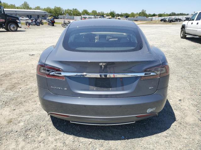 5YJSA1DN7DFP20954 - 2013 TESLA MODEL S ნაცრისფერი ფოტო 6