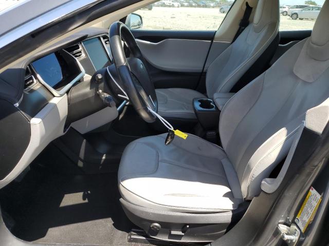 5YJSA1DN7DFP20954 - 2013 TESLA MODEL S ნაცრისფერი ფოტო 7