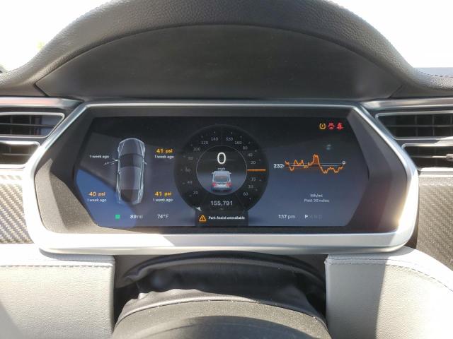 5YJSA1DN7DFP20954 - 2013 TESLA MODEL S ნაცრისფერი ფოტო 9