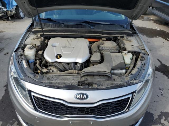 KNAGM4AD5C5022351 - 2012 KIA OPTIMA HYBRID GRAY photo 11