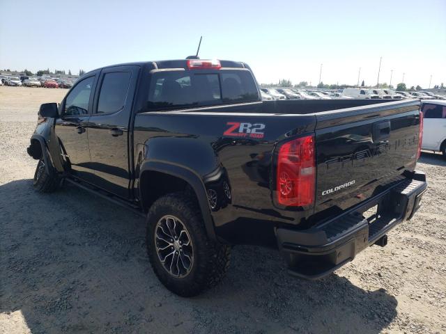 1GCGTEEN2K1196124 - 2019 CHEVROLET COLORADO ZR2 BLACK photo 2