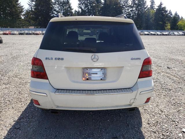 WDCGG8HB0CF792953 - 2012 MERCEDES-BENZ GLK 350 4MATIC WHITE photo 6