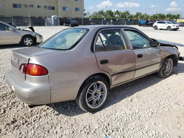 2T1BR12E1YC329871 - 2000 TOYOTA COROLLA VE GOLD photo 3