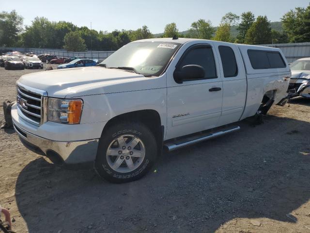 1GTR2VE7XCZ280921 - 2012 GMC SIERRA K1500 SLE WHITE photo 1