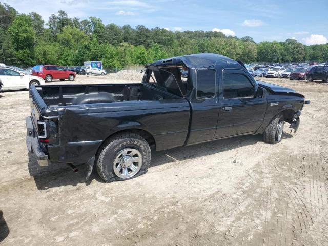 1FTYR14V22TA66412 - 2002 FORD RANGER SUPER CAB BLACK photo 3