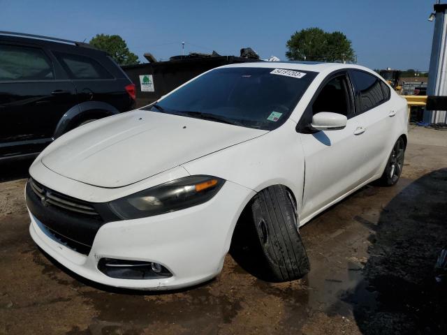 1C3CDFEB1ED768380 - 2014 DODGE DART GT WHITE photo 1