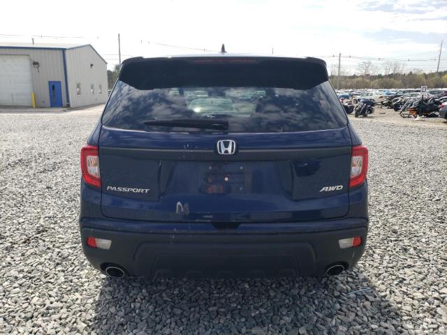 5FNYF8H58MB041855 - 2021 HONDA PASSPORT EXL أزرق صورة 6