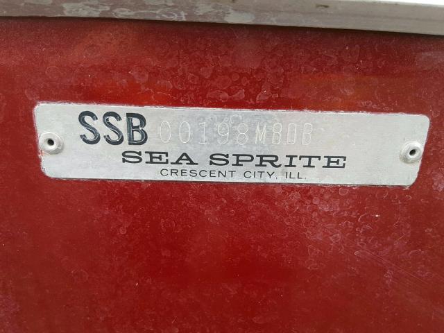 SSB00198M80B - 1980 SEAS BOAT  photo 10