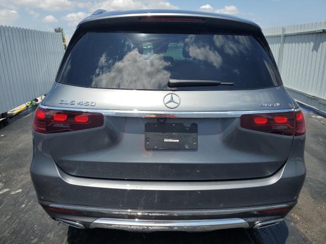 4JGFF5KE1RB108641 - 2024 MERCEDES-BENZ GLS 450 4MATIC GRAY photo 6