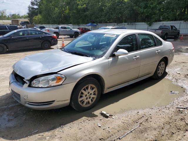 2G1WD5EMXB1258307 - 2011 CHEVROLET IMPALA POLICE SILVER photo 1