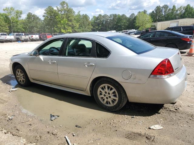 2G1WD5EMXB1258307 - 2011 CHEVROLET IMPALA POLICE SILVER photo 2