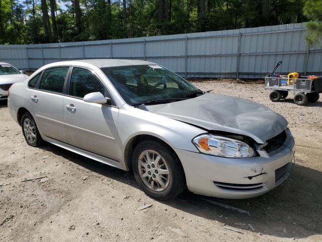 2G1WD5EMXB1258307 - 2011 CHEVROLET IMPALA POLICE SILVER photo 4