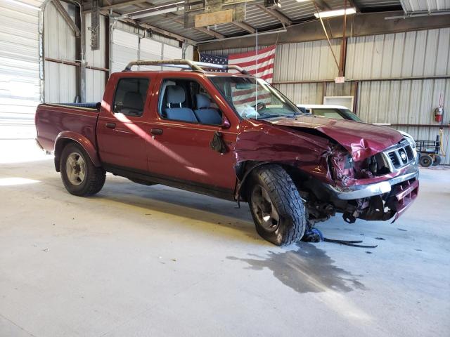 1N6ED27Y6YC346076 - 2000 NISSAN FRONTIER CREW CAB XE MAROON photo 4