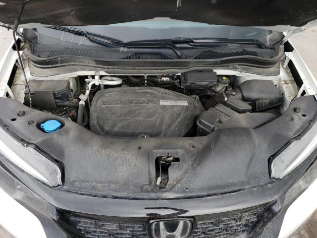 5FNYF8H50LB005186 - 2020 HONDA PASSPORT EXL Beyaz fotoğraf 12