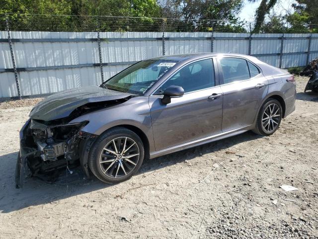 4T1T11AK2PU827559 - 2023 TOYOTA CAMRY SE NIGHT SHADE GRAY photo 1