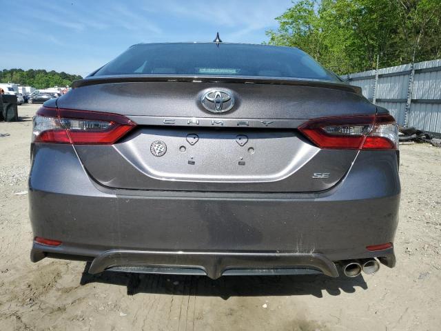 4T1T11AK2PU827559 - 2023 TOYOTA CAMRY SE NIGHT SHADE GRAY photo 6