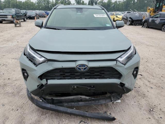 JTMB6RFV1ND527429 - 2022 TOYOTA RAV4 XLE PREMIUM BLUE photo 5