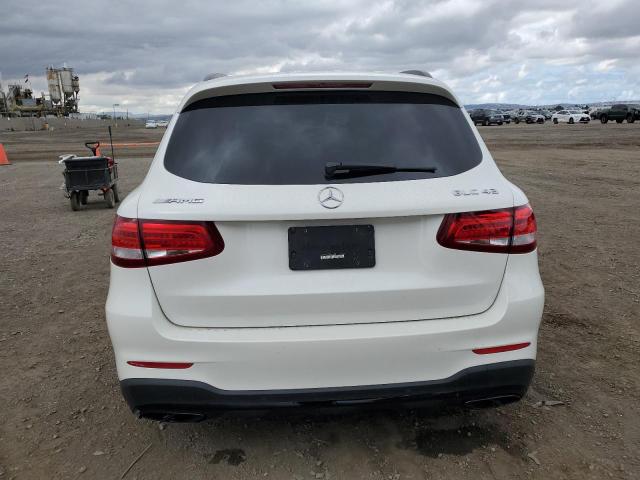 WDC0G6EB5JF378588 - 2018 MERCEDES-BENZ GLC 43 4MATIC AMG WHITE photo 6