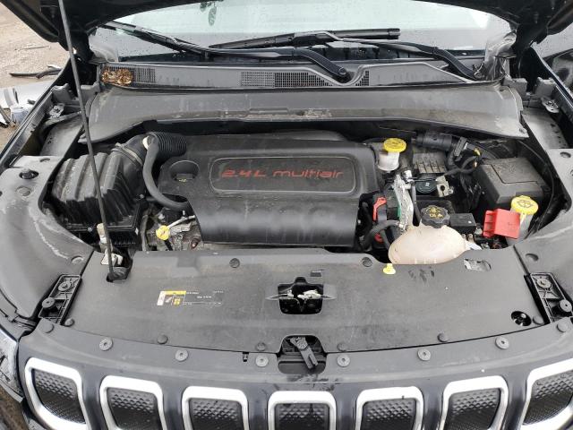 3C4NJDFB1NT109399 - 2022 JEEP COMPASS LATITUDE LUX BLACK photo 12