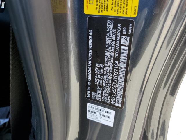 WBS1J5C5XJVD37104 - 2018 BMW M2 Gris foto 13