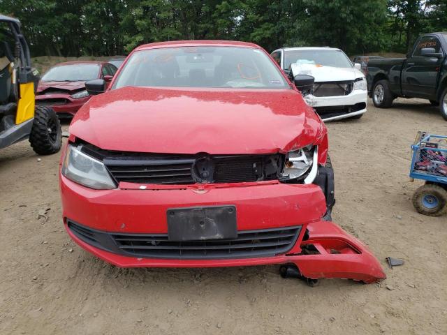 3VW1K7AJ1EM351709 - 2014 VOLKSWAGEN JETTA BASE Qırmızı foto 9